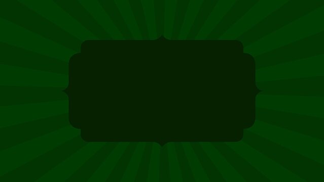 Cartoon Rotating Lines Circus Style Background