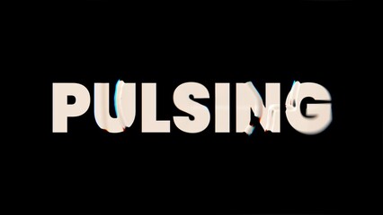Modern Powerful Kinetic Typography Title