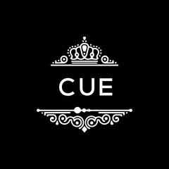 CUE  LOGO DESIGN VECTOR TEMPLATE