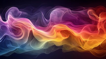 Obraz premium Abstract Colorful Swirls Background Texture