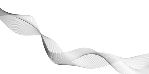 smooth and dynamic speed wave patterns technology lines, Wavy flowing curve pattern of digital modern technology and geometry, modern seamless abstract wave curve lines with flowing particles.
