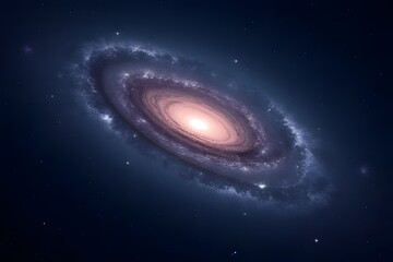 Obraz premium Spiral Galaxy in Deep Space