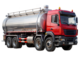  Water Tender isolated on a transparent background.