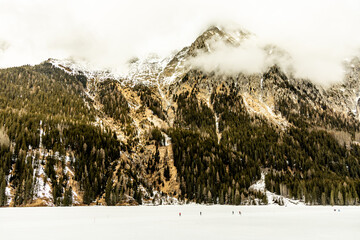 Wanderung auf den Staller Sattel zur österreichischen Landesgrenze bei Antholz im wunderschönen...