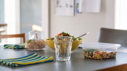 Kitchen Table Meal Prep: Healthy Food Containers