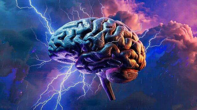 Gehirnwellenaktivit&auml;t und neurologische Prozesse