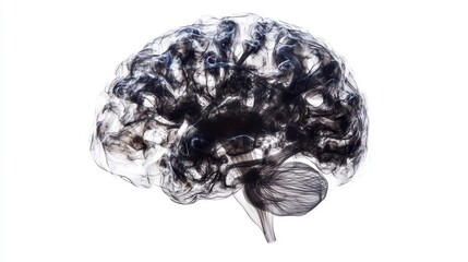 Realistic Human Brain MRI Scan Visualization