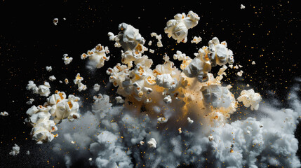 exploding popcorn