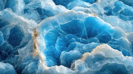 Abstract blue mineral surface texture. Possible use Background image for design projects