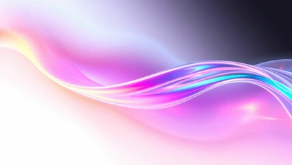 Purple abstract background with text area - artistic concept. Blue-purple wavy fabric is used on dark background text or in the image insertion area. A vibrant, abstract wave with a large central area