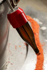 Hot Pot Machine for Wine Bottle Sealing Wax. High quality photo