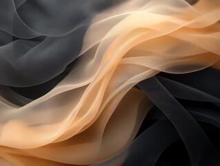 Obraz premium Swirling Plumes of Smoke: Dynamic Chaos with Sharp Highlights