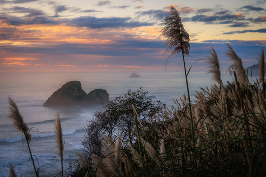 Blue Hour Sunset at the Beach