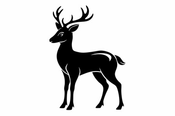 flying pegasus line art silhouette vector illustration	