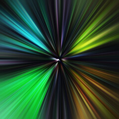Colorful zoom motion effect. Abstract background.