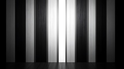Black & white stripe pattern studio for presentations