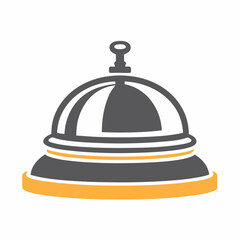 Hotel service bell in minimalist design