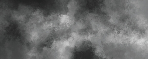 The Fluid and Floating Beauty of an Abstract and Monochrome Cloudy Background

