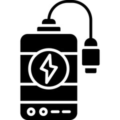 Obraz premium Power Bank Icon Vector Element
