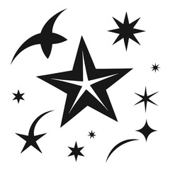 Obraz premium set of stars