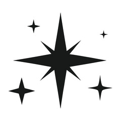 vector black compass