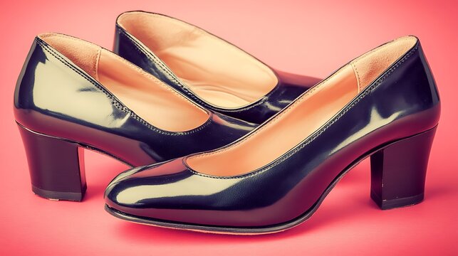 Black Stylish Heels Set