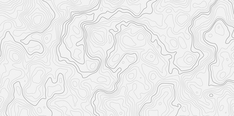 Abstract topographic contour line map, topographic lines wave backdrop topology contour background. geographic mountain line map, 
