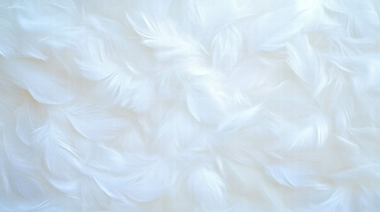 Fototapeta premium Soft down feathers texture with fine barbs for design and decor