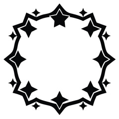 star shaped frame