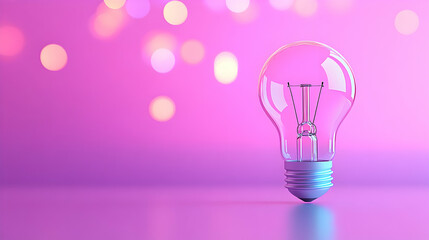 Illuminating idea concept