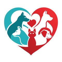cats and heart