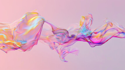 Fototapeta premium iridescent abstract colorful fluid background