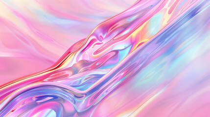 iridescent abstract colorful fluid background