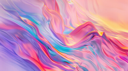 Obraz premium iridescent abstract colorful fluid background