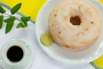 cup of coffee and cake
