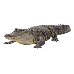 Obraz premium Alligator on high quality transparent background png