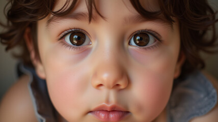 Eyes filled with curiosity