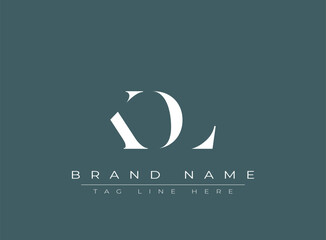 KDL abstract letter logo design. This logo is designed by three abstract letters.