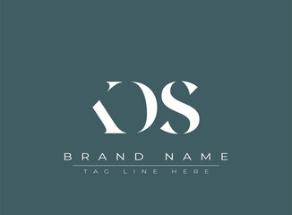 KDS abstract letter logo design. This logo is designed by three abstract letters.