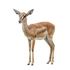 Fototapeta premium Antelope on high quality transparent background png