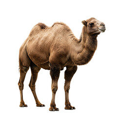 Bactrian Camel on high quality transparent background png