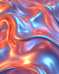 Obraz premium Abstract flowing fabric