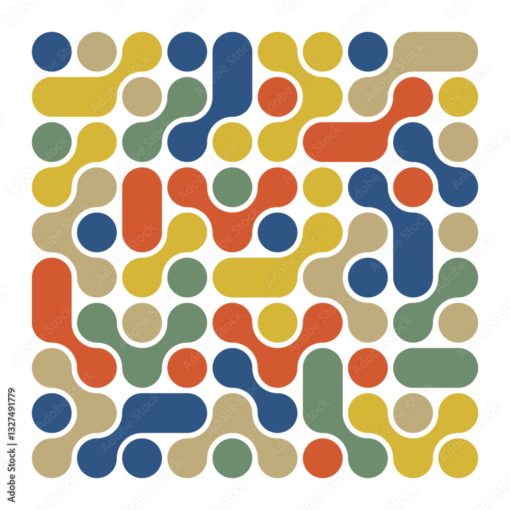 Poster collection of abstract metaball shapes with smooth organic connections. abstract liquid blob set. pe