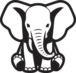 Little elephant icon