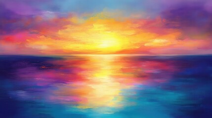 Fototapeta premium Breathtaking River Reflections at Sunset