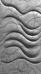 Gray Stone Wall Texture Design: Modern Architectural Pattern