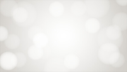 White blurred vintage bokeh lights on grey background. Beautiful luxury abstract pattern wallpaper for Christmas or festival. Wedding card backdrop. Makeup cosmetics. Art & Illustration
