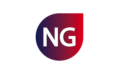 Unique NG Letter Logo Design Service 