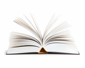 Fototapeta premium Open book, pages fanned out (1)