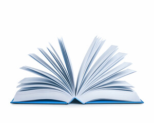 Fototapeta premium Open book with pages fanned out